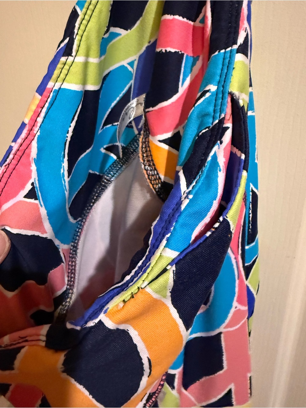 Lulu-B Leggings with Multicolor Peace Sign Print - Picture 10 of 11